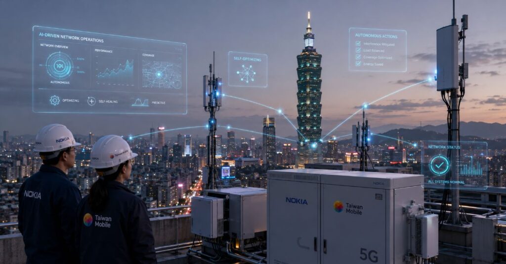 Nokia and Taiwan Mobile Are Building a 5G Network That Runs Itself