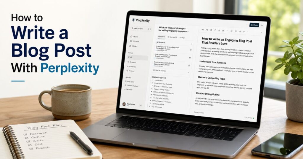 How to Write a Blog Post With Perplexity in 2026