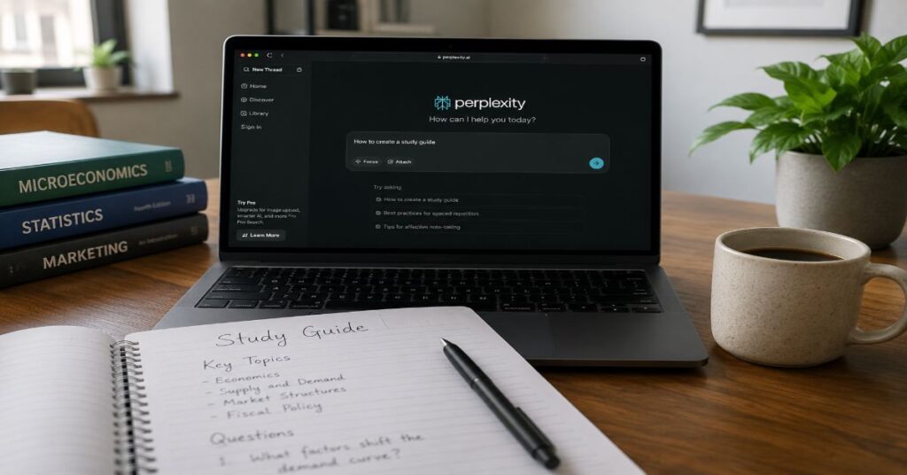 How to Create a Study Guide With Perplexity That Sticks