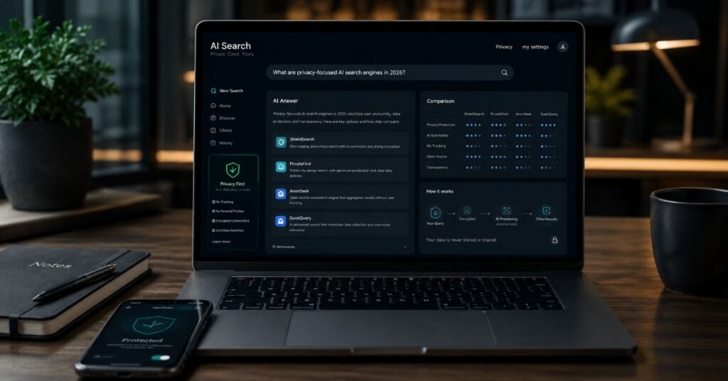 Best Privacy-Focused AI Search Engine 2026
