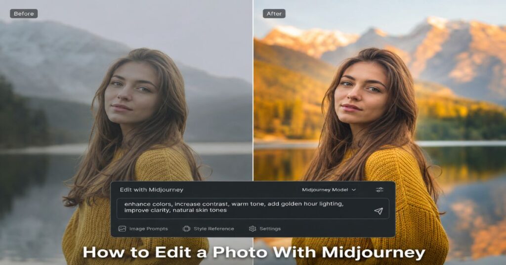 How to Edit a Photo With Midjourney: Control Guide