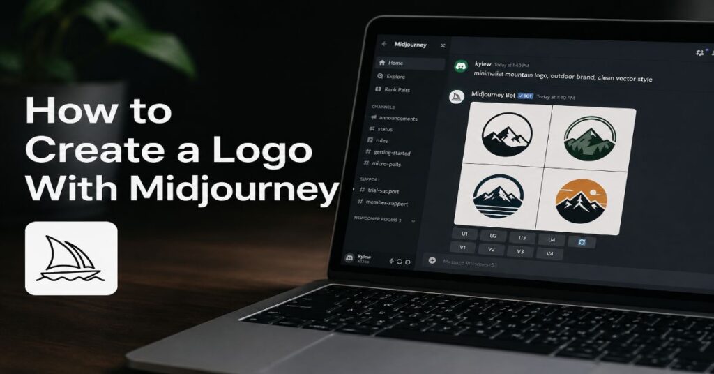 How to Create a Logo With Midjourney That Scales