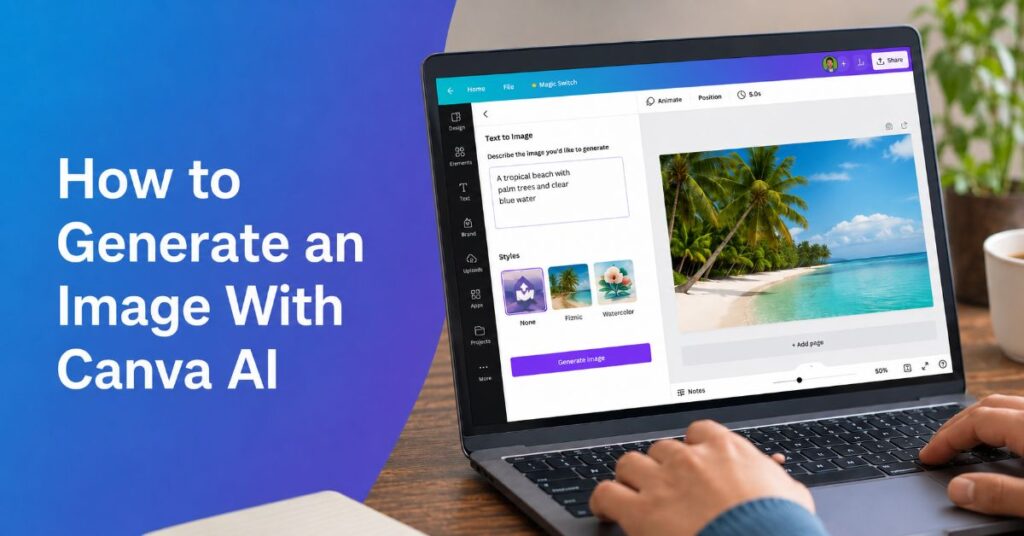 How to Generate an Image With Canva AI in 2026