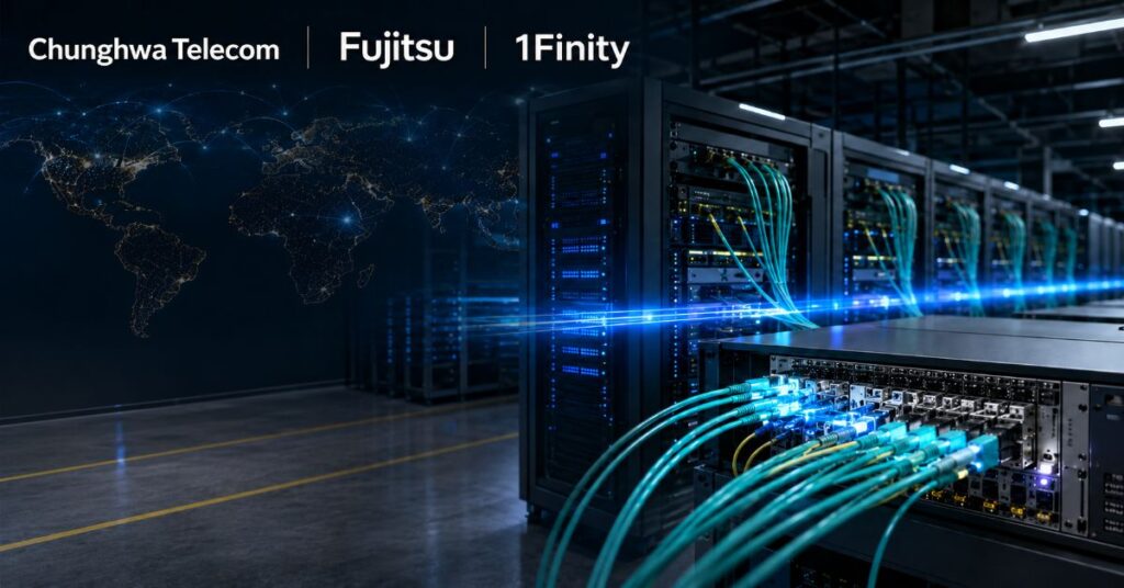 Chunghwa Telecom, Fujitsu, and 1Finity Are Building the Photonic Network That AI Data Centers Will Run On
