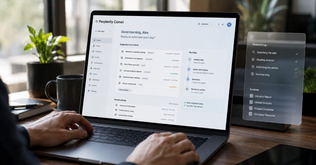 From Busywork to Browser Autopilot: How to Automate Online Tasks With Perplexity Comet