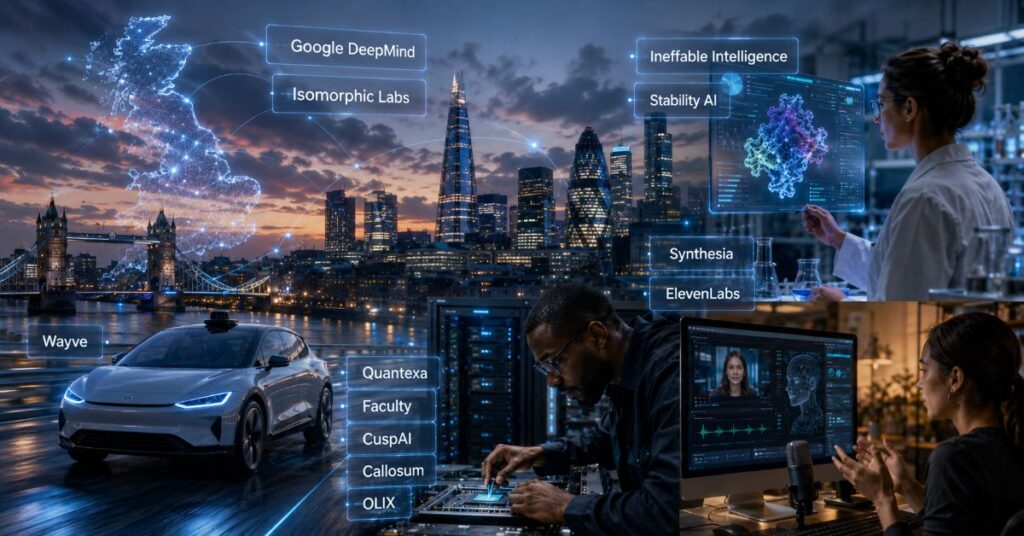 12 AI Companies Based in UK Defining 2026