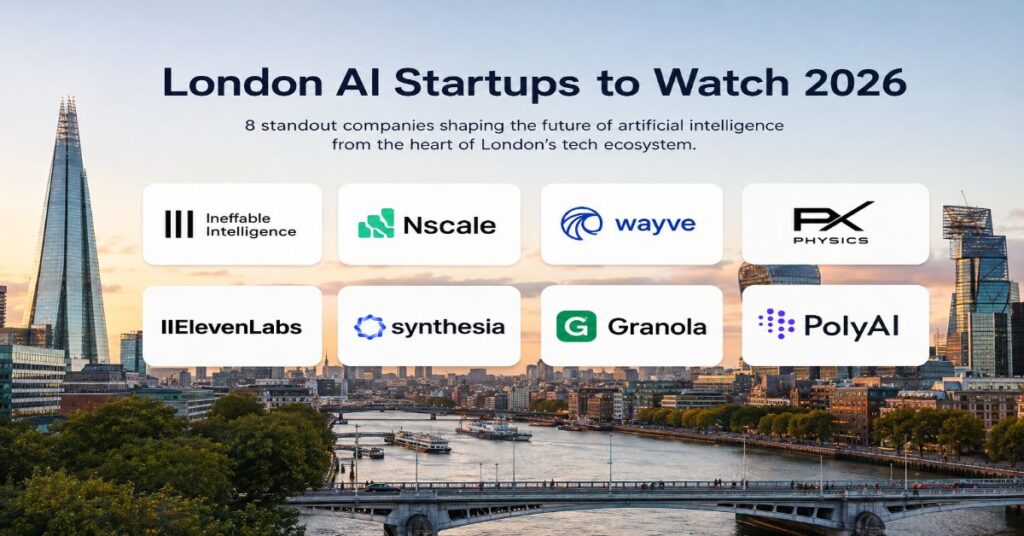 London AI Startups to Watch 2026: 8 Standouts