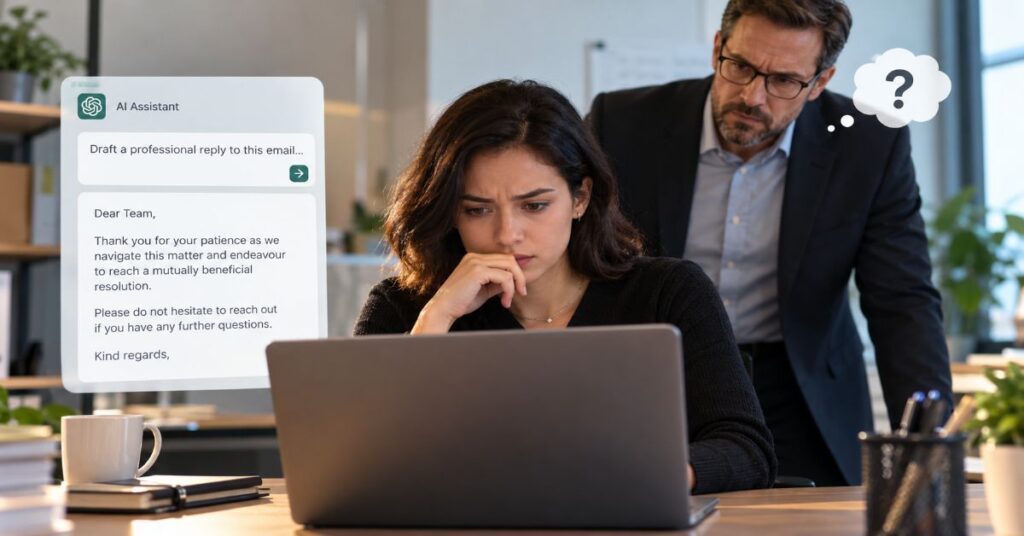 Can My Boss Tell If I Used AI to Write a Work Email?