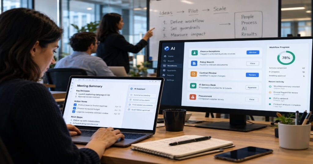 How Companies Are Actually Using AI Internally in 2026