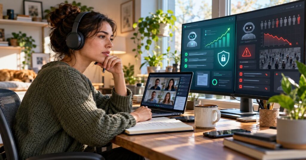 Will AI Make Remote Workers More or Less Secure?