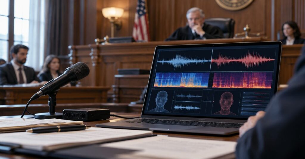 Can Deepfake Audio Be Used as Evidence in Court?